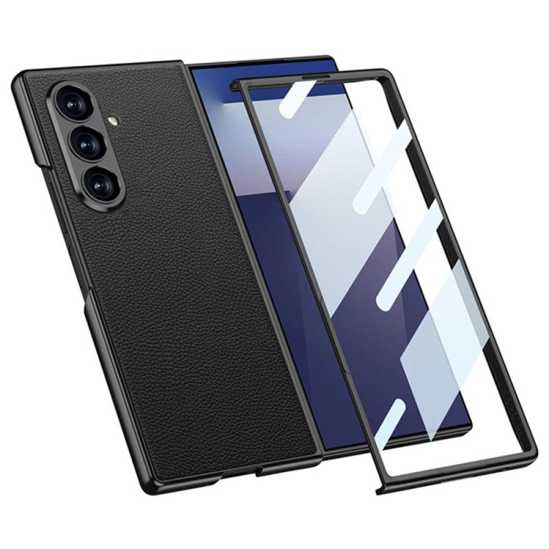 Κάλυμμα Samsung Galaxy Z Fold 7 Γνήσιο Δέρμα Gkk