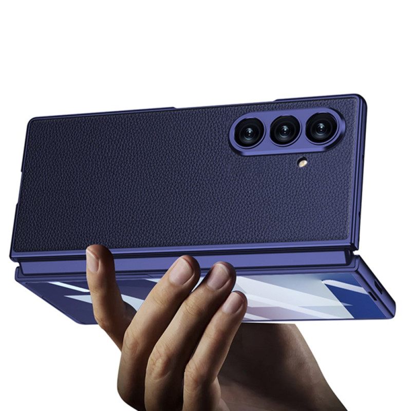 Κάλυμμα Samsung Galaxy Z Fold 7 Γνήσιο Δέρμα Gkk