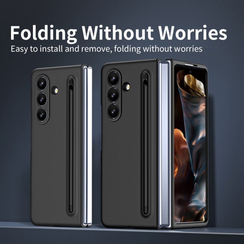 Κάλυμμα Samsung Galaxy Z Fold 7 Γραφίδα Και Προστατευτικό Οθόνης Από Σκληρυμένο Γυαλί