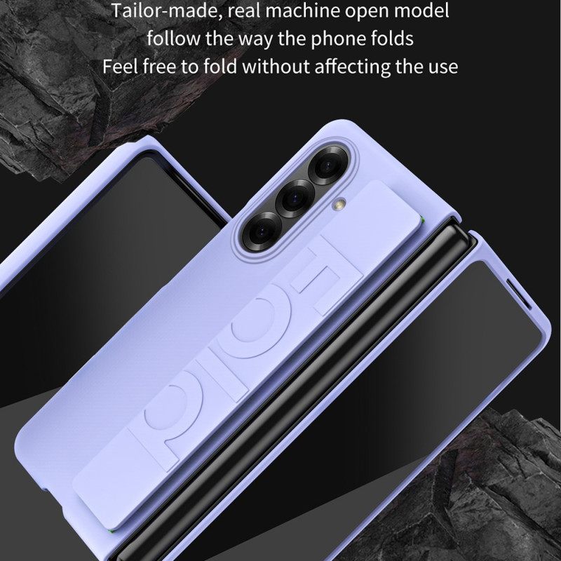 Κάλυμμα Samsung Galaxy Z Fold 7 Ιμάντας-βάση Σιλικόνης
