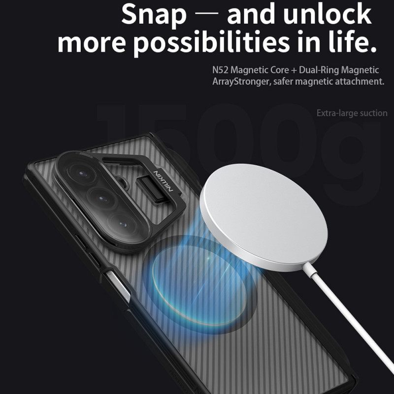 Κάλυμμα Samsung Galaxy Z Fold 7 Μαγνητική Σειρά Camshield Prop Διαφανής Σειρά Nillkin