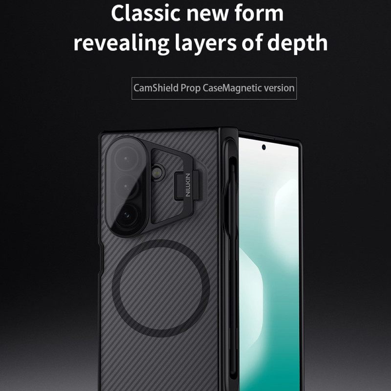Κάλυμμα Samsung Galaxy Z Fold 7 Μαγνητική Σειρά Camshield Prop Διαφανής Σειρά Nillkin