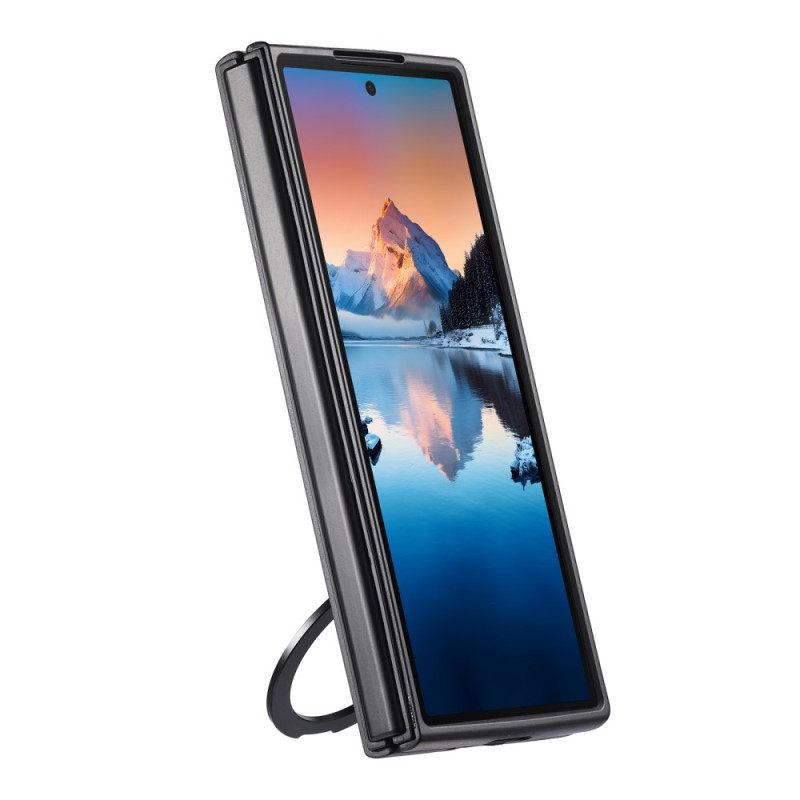 Κάλυμμα Samsung Galaxy Z Fold 7 Μαγνητικός Μεντεσές Με Βάση Δαχτυλιδιού Suteni