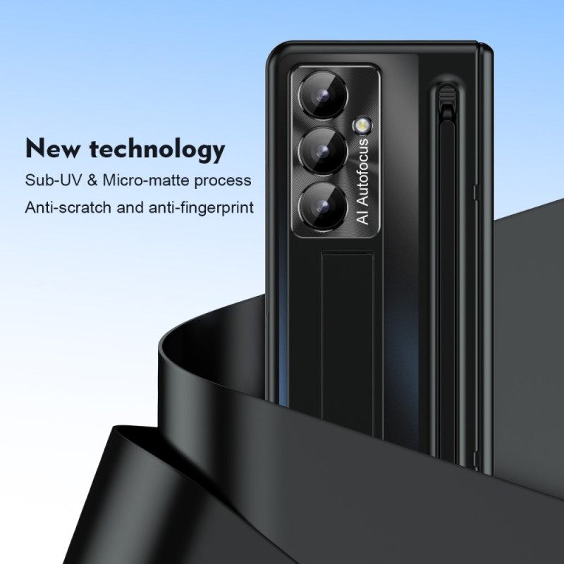 Κάλυμμα Samsung Galaxy Z Fold 7 Μεταλλική Βάση Και Προστατευτικό Οθόνης