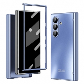 Κάλυμμα Samsung Galaxy Z Fold 7 Μεταλλικό Εφέ Με Προστατευτικό Οθόνης