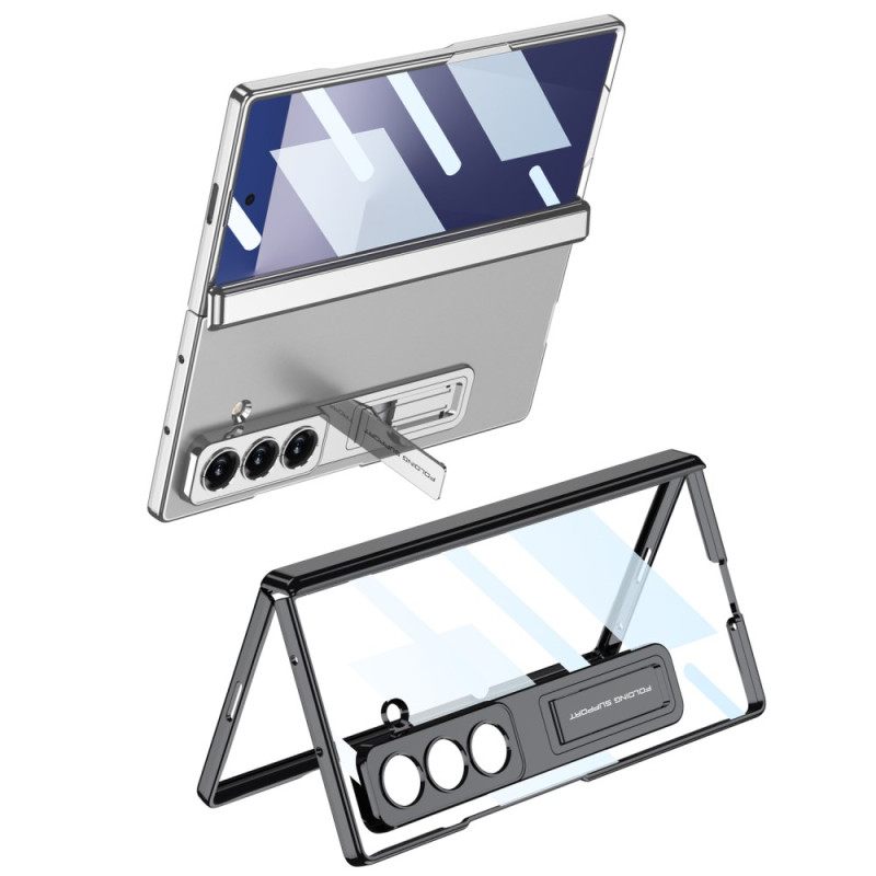 Κάλυμμα Samsung Galaxy Z Fold 7 Προστασία Μεντεσέ Και Ενσωματωμένη Βάση