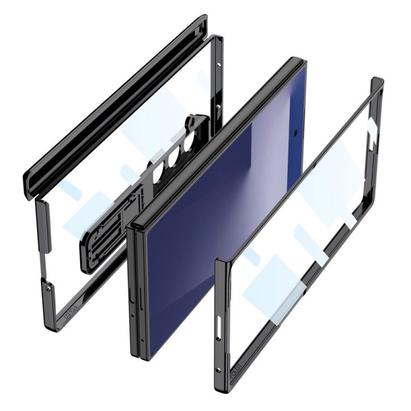 Κάλυμμα Samsung Galaxy Z Fold 7 Προστασία Μεντεσέ Και Ενσωματωμένη Βάση