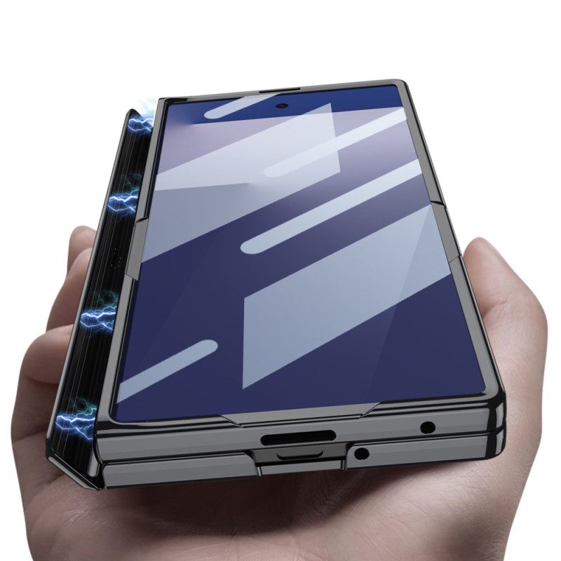 Κάλυμμα Samsung Galaxy Z Fold 7 Προστασία Μεντεσέ Και Ενσωματωμένη Βάση
