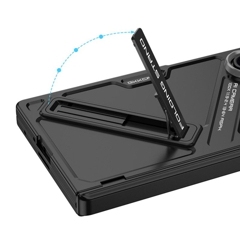 Κάλυμμα Samsung Galaxy Z Fold 7 Προστατευτικό Μεντεσέ Και Βάση Gkk