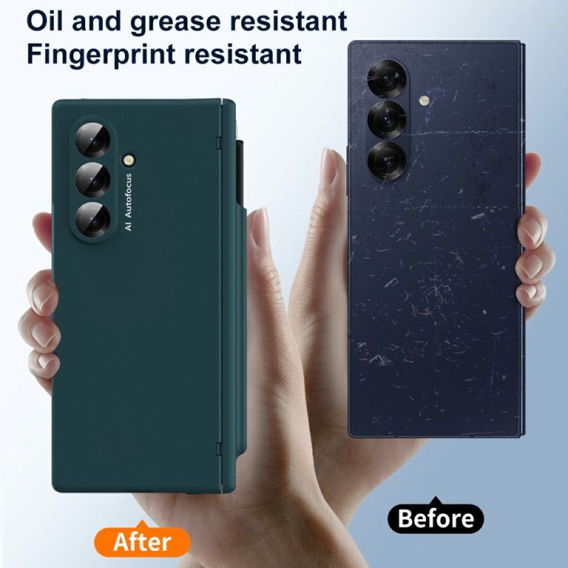 Κάλυμμα Samsung Galaxy Z Fold 7 Προστατευτικό Μεντεσέ Και Θήκη Γραφίδας