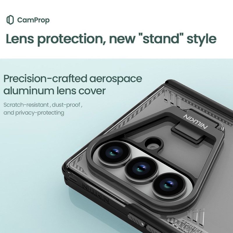 Κάλυμμα Samsung Galaxy Z Fold 7 Σειρά Iceblade Prop Με Βάση Και Πλαίσιο Φακού