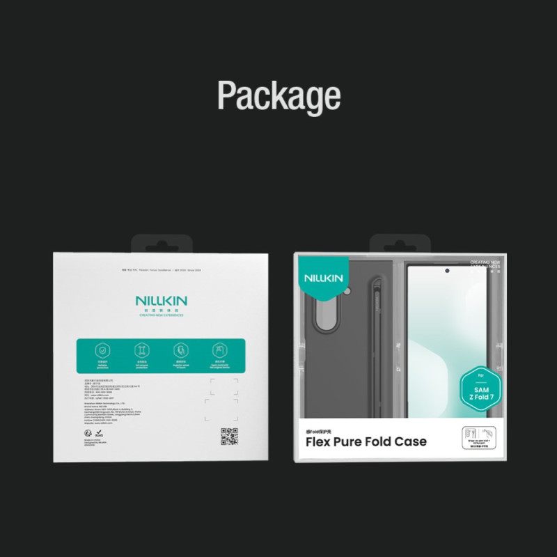Κάλυμμα Samsung Galaxy Z Fold 7 Σειρά Nillkin Flex Pure Fold