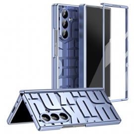 Κάλυμμα Samsung Galaxy Z Fold 7 Σχέδιο Γράμματος Με Προστατευτικό Οθόνης Από Σκληρυμένο Γυαλί