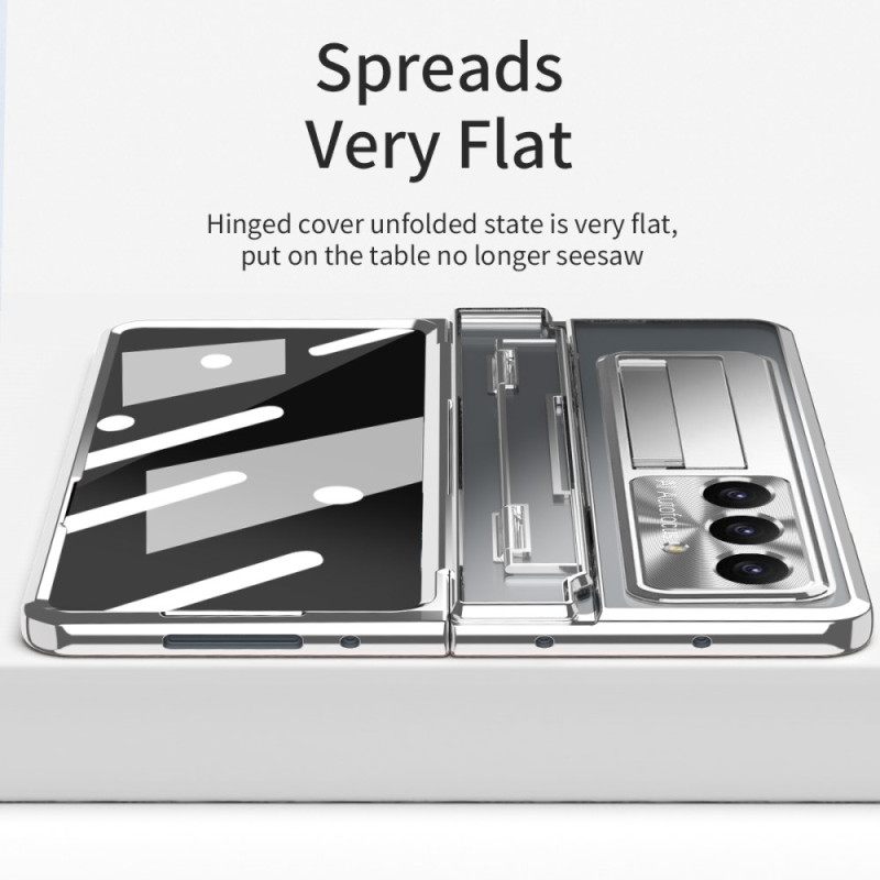 Κάλυμμα Samsung Galaxy Z Fold 7 Συμβατή Με Magsafe Με Βάση Και Προστατευτικό Οθόνης Σιλικόνης