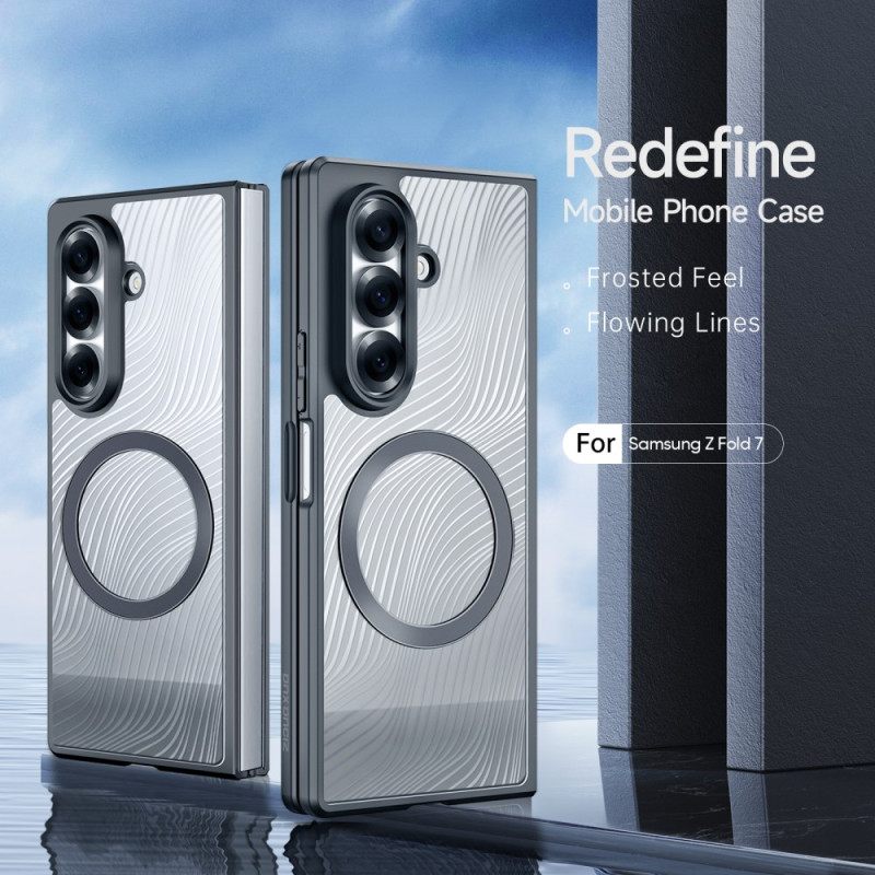 Κάλυμμα Samsung Galaxy Z Fold 7 Συμβατή Με Magsafe Σειρά Aimo Dux Ducis Σιλικόνης