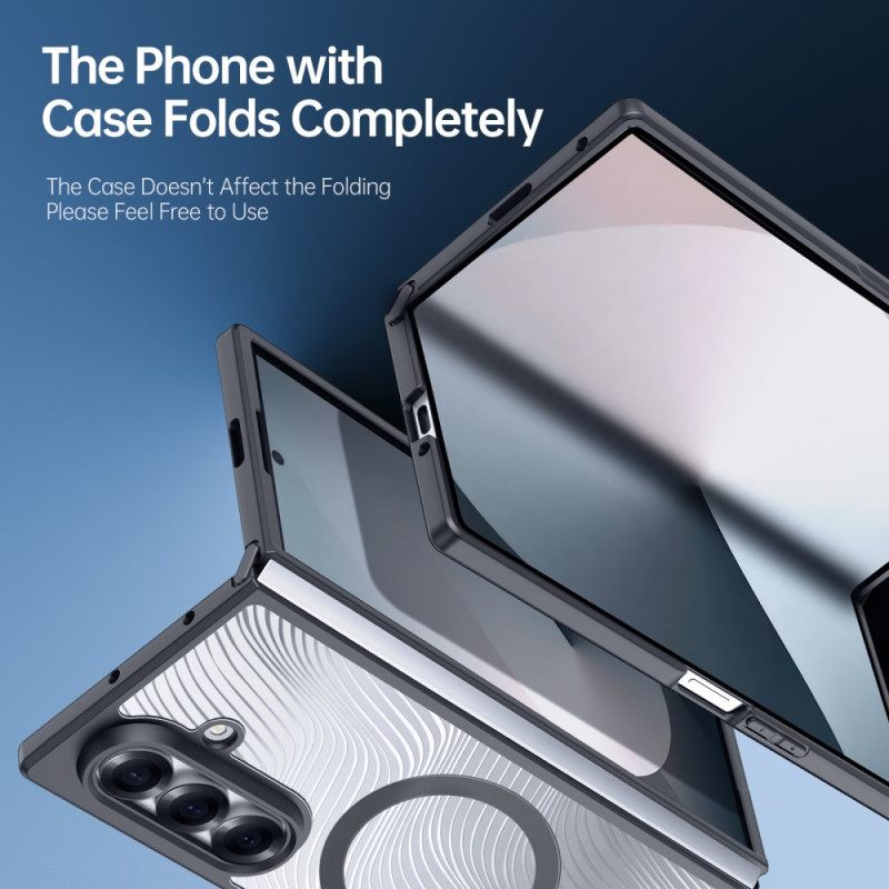 Κάλυμμα Samsung Galaxy Z Fold 7 Συμβατή Με Magsafe Σειρά Aimo Dux Ducis Σιλικόνης