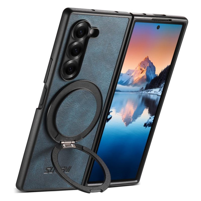 Κάλυμμα Samsung Galaxy Z Fold 7 Συμβατό Με Magsafe Με Περιστρεφόμενη Βάση Suteni Σιλικόνης