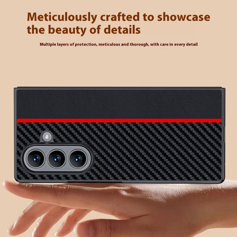 Κάλυμμα Samsung Galaxy Z Fold 7 Θήκες Κινητών Έκδοση Από Ανθρακονήματα