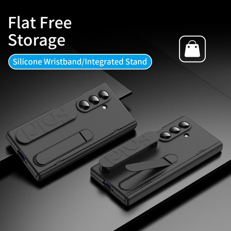 Κάλυμμα Samsung Galaxy Z Fold 7 Θήκες Κινητών Λουράκι Χειρός Και Οθόνη Από Σκληρυμένο Γυαλί Προστατευτικό