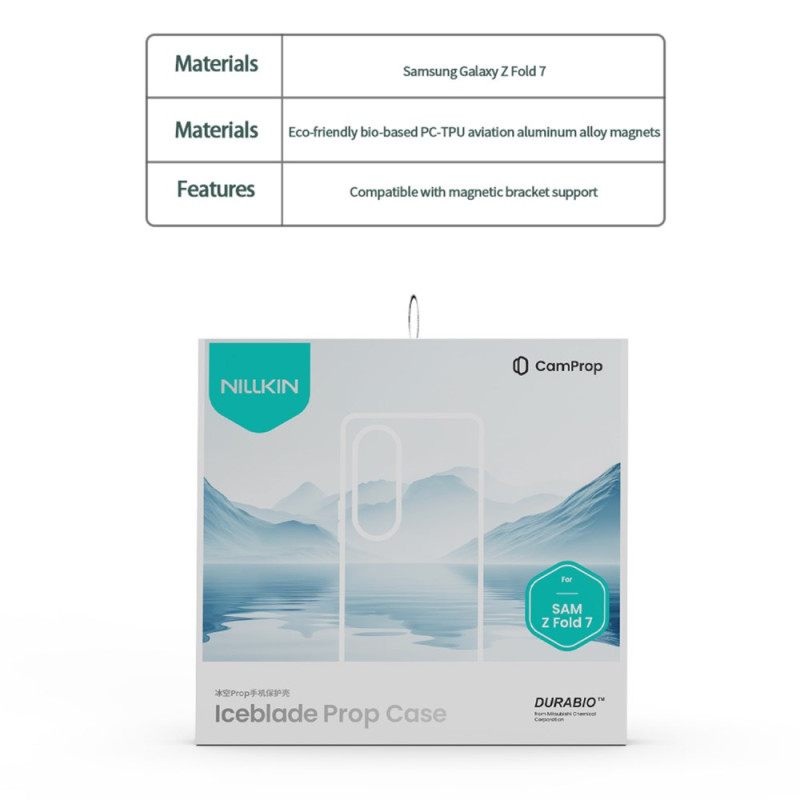 Κάλυμμα Samsung Galaxy Z Fold 7 Θήκες Κινητών Nillkin Iceblade Prop