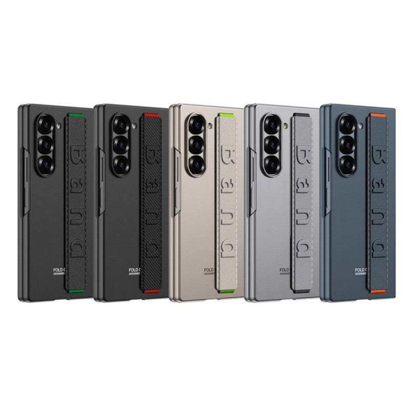 Κάλυμμα Samsung Galaxy Z Fold 7 Υβριδική Με Λουράκι Σιλικόνης