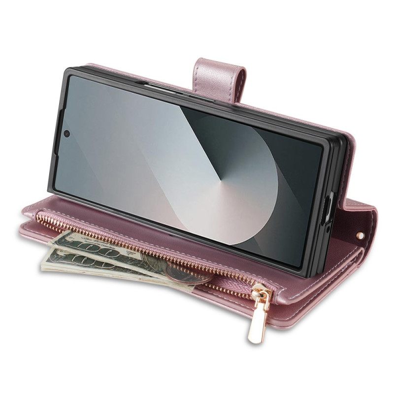 Θηκη Κινητου Samsung Galaxy Z Fold 7 Θήκες Κινητών Επενδυμένο Με Λουράκι Ώμου Και Κορδόνι