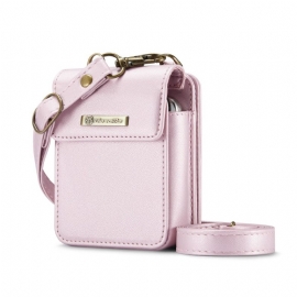 Δερματινη Θηκη Samsung Galaxy Z Flip 7 Fe Πορτοφόλι Rfid Με Ιμάντα Ώμου