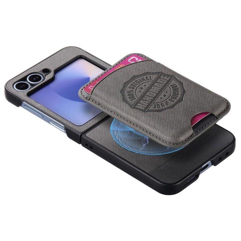 Κάλυμμα Samsung Galaxy Z Flip 7 Fe Αποσπώμενη Θήκη Καρτών Συμβατή Με Magsafe