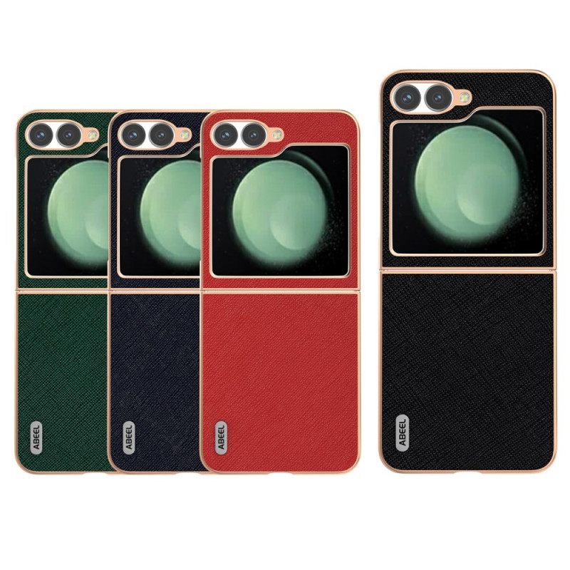 Κάλυμμα Samsung Galaxy Z Flip 7 Fe Δέρμα Με Υφή