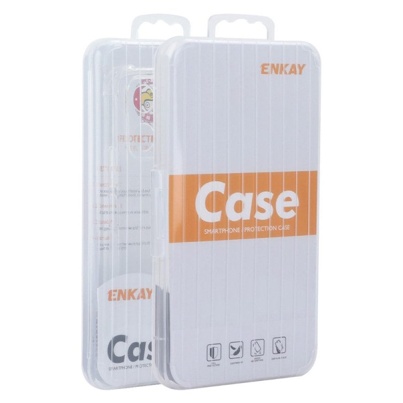 Κάλυμμα Samsung Galaxy Z Flip 7 Fe Διαφανείς Ενισχυμένες Γωνίες Enkay Σιλικόνης