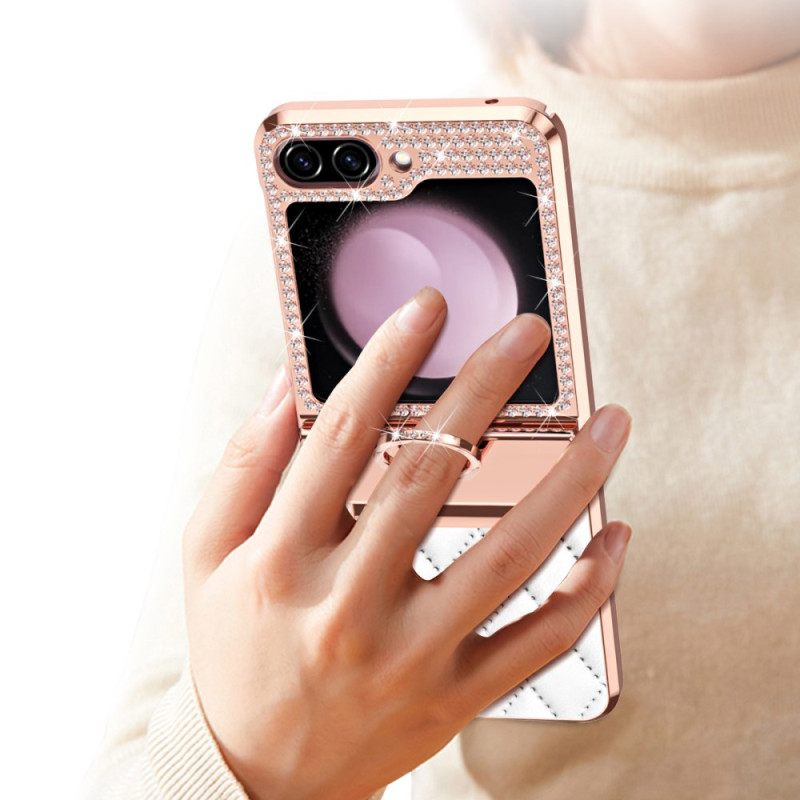 Κάλυμμα Samsung Galaxy Z Flip 7 Fe Διακόσμηση Με Στρας