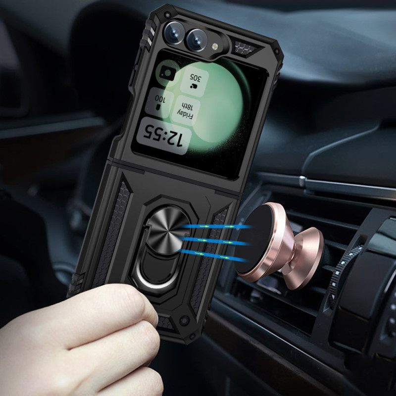 Κάλυμμα Samsung Galaxy Z Flip 7 Fe Εξαιρετικά Ανθεκτική Θήκη Δαχτυλιδιών