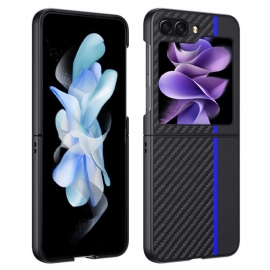 Κάλυμμα Samsung Galaxy Z Flip 7 Fe Φινίρισμα Από Ανθρακονήματα Σιλικόνης