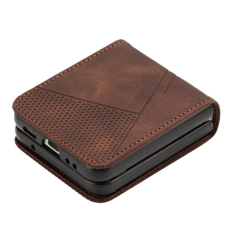 Κάλυμμα Samsung Galaxy Z Flip 7 Fe Γεωμετρικό Με Ιμάντα Ώμου