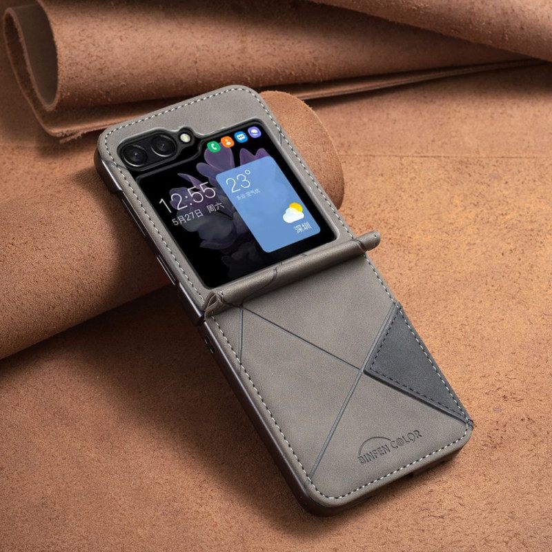 Κάλυμμα Samsung Galaxy Z Flip 7 Fe Γεωμετρικό Σιλικόνης