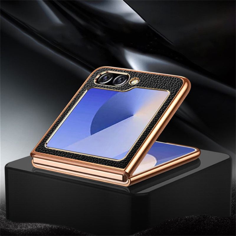Κάλυμμα Samsung Galaxy Z Flip 7 Fe Γνήσιο Δέρμα
