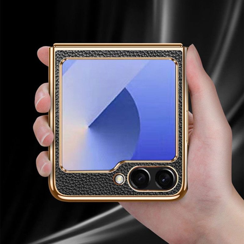 Κάλυμμα Samsung Galaxy Z Flip 7 Fe Γνήσιο Δέρμα