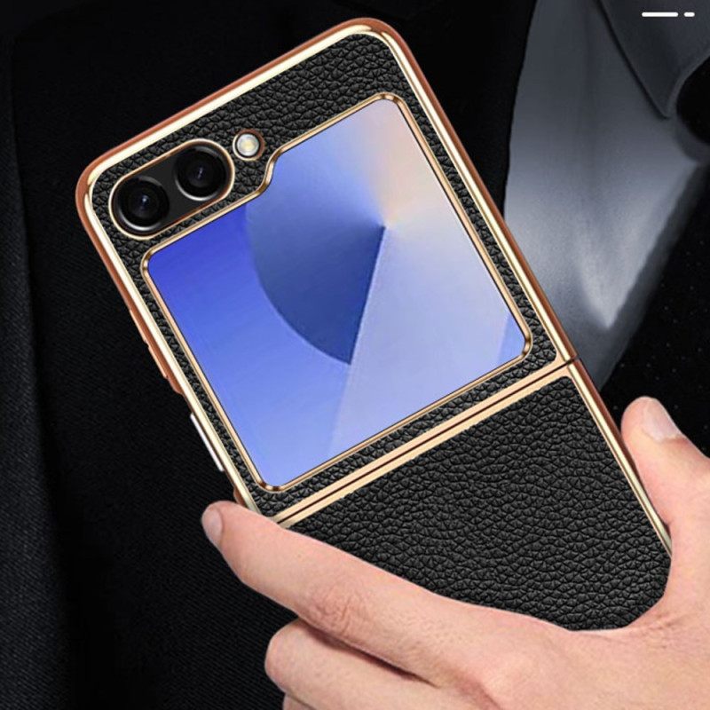 Κάλυμμα Samsung Galaxy Z Flip 7 Fe Γνήσιο Δέρμα