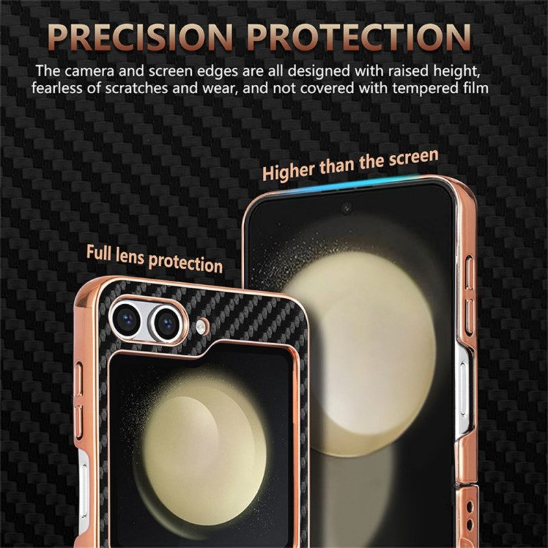 Κάλυμμα Samsung Galaxy Z Flip 7 Fe Ίνες Άνθρακα Azns