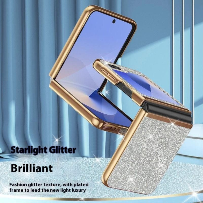 Κάλυμμα Samsung Galaxy Z Flip 7 Fe Κλασικό Γκλίτερ