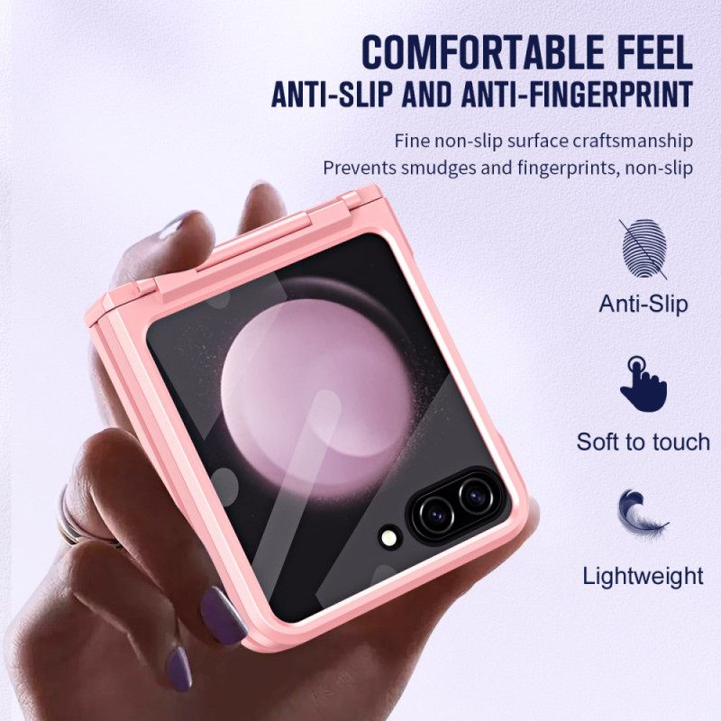 Κάλυμμα Samsung Galaxy Z Flip 7 Fe Κλασικό Προστατευτικό Οθόνης Από Σκληρυμένο Γυαλί