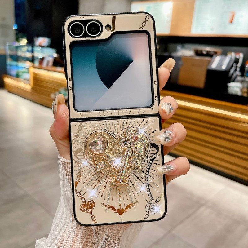 Κάλυμμα Samsung Galaxy Z Flip 7 Fe Κρύσταλλα