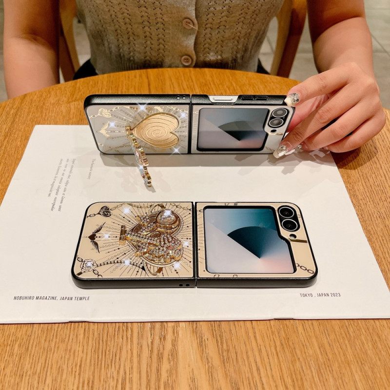 Κάλυμμα Samsung Galaxy Z Flip 7 Fe Κρύσταλλα