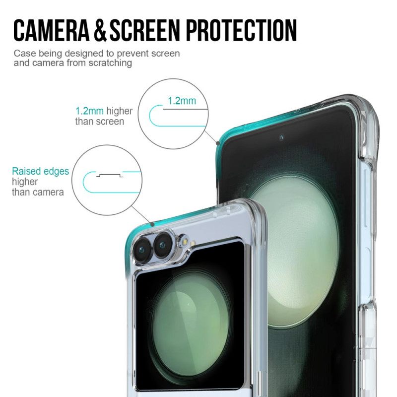 Κάλυμμα Samsung Galaxy Z Flip 7 Fe Μαγνητική Διάφανη