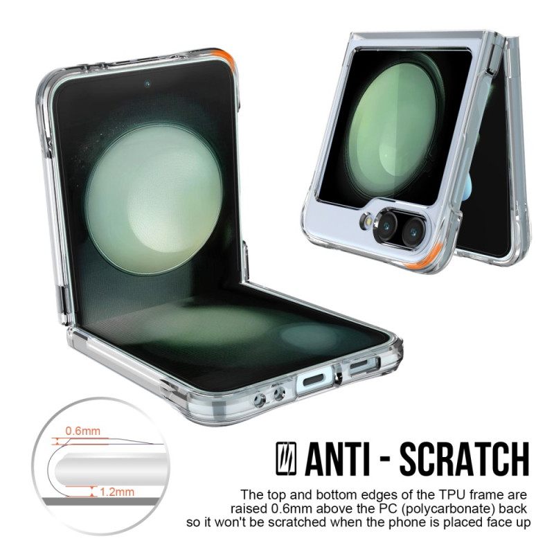 Κάλυμμα Samsung Galaxy Z Flip 7 Fe Μαγνητική Διάφανη