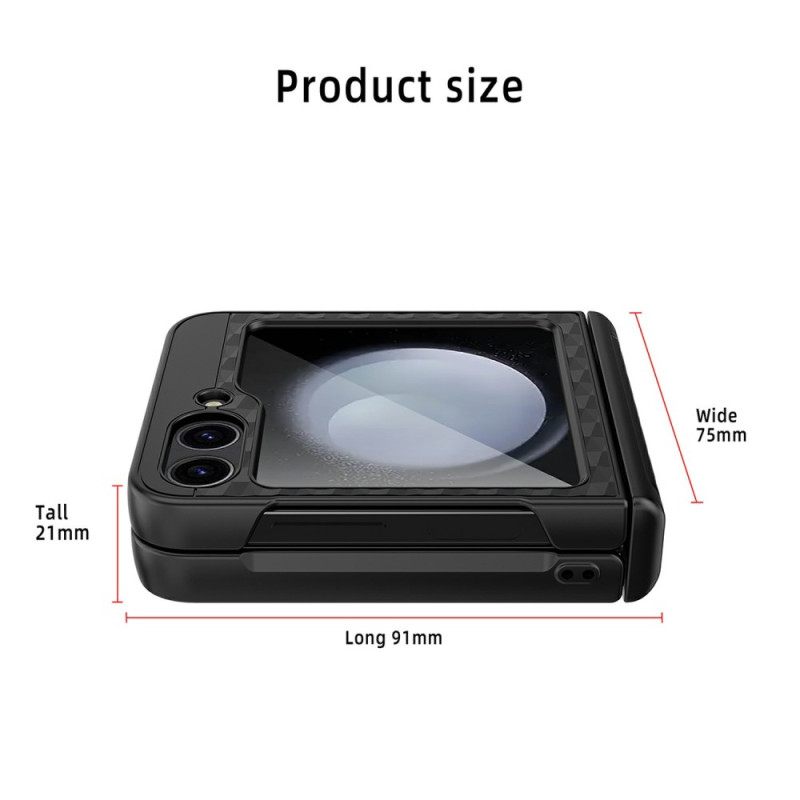 Κάλυμμα Samsung Galaxy Z Flip 7 Fe Με Υφή Σιλικόνης