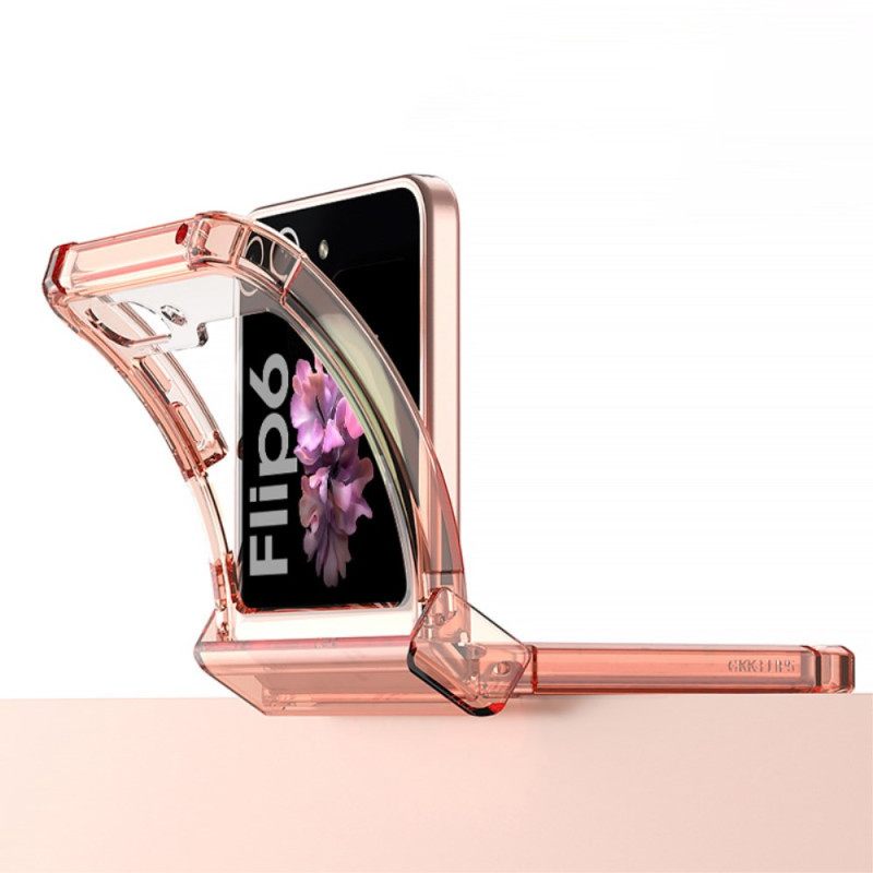 Κάλυμμα Samsung Galaxy Z Flip 7 Fe Μεντεσές Και Μαξιλάρι Αέρα Gkk Σιλικόνης