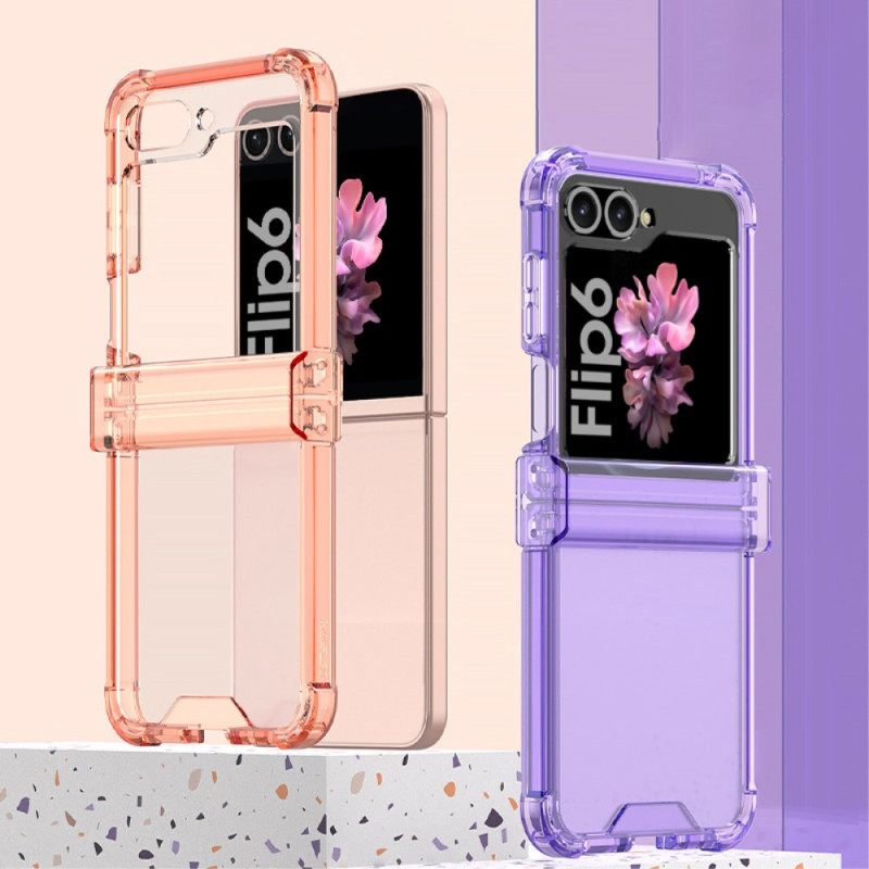 Κάλυμμα Samsung Galaxy Z Flip 7 Fe Μεντεσές Και Μαξιλάρι Αέρα Gkk Σιλικόνης