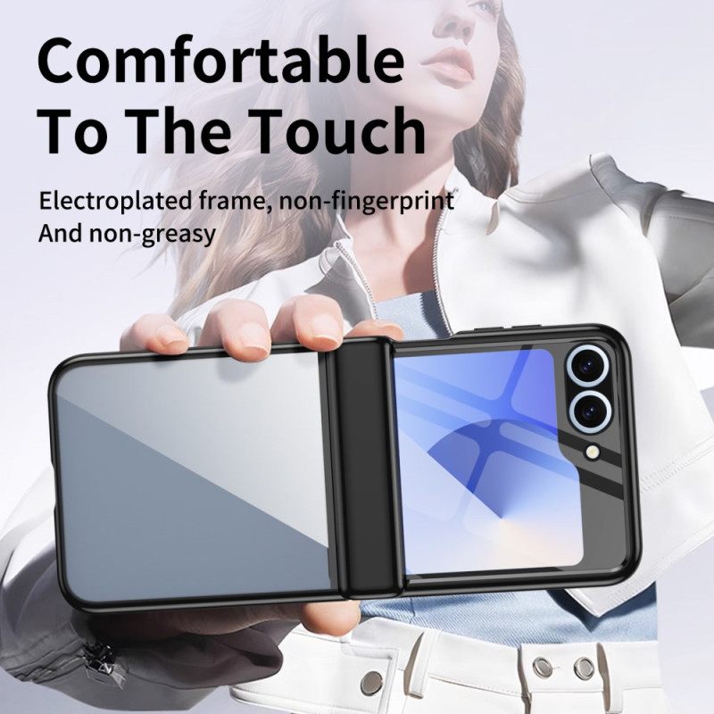 Κάλυμμα Samsung Galaxy Z Flip 7 Fe Μεταλλικό Εφέ