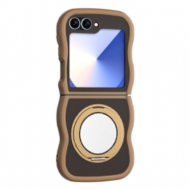 Κάλυμμα Samsung Galaxy Z Flip 7 Fe Περιστρεφόμενη Βάση Και Ενσωματωμένος Καθρέφτης